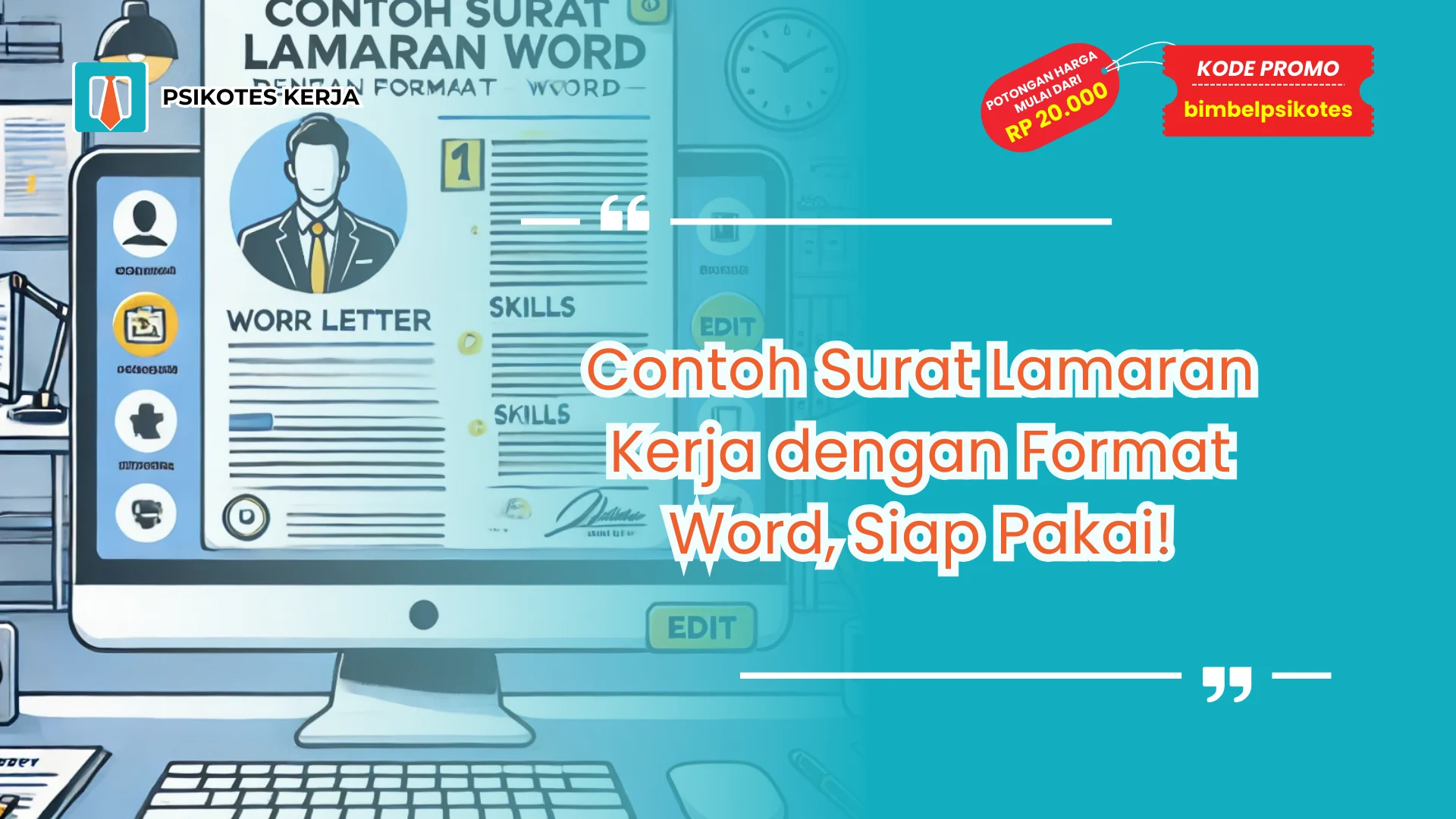 Contoh Surat Lamaran Kerja