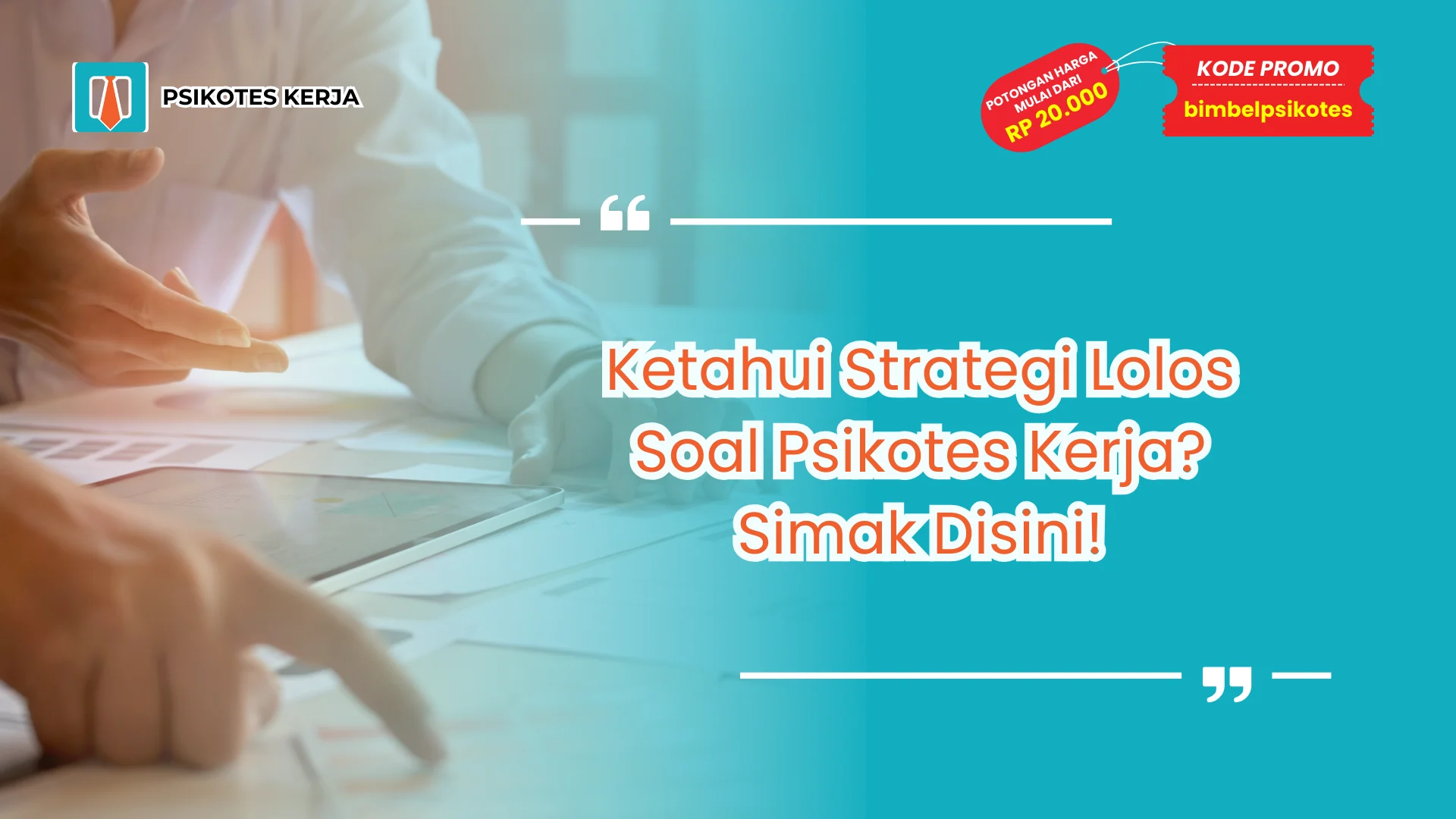 Soal Psikotes Kerja