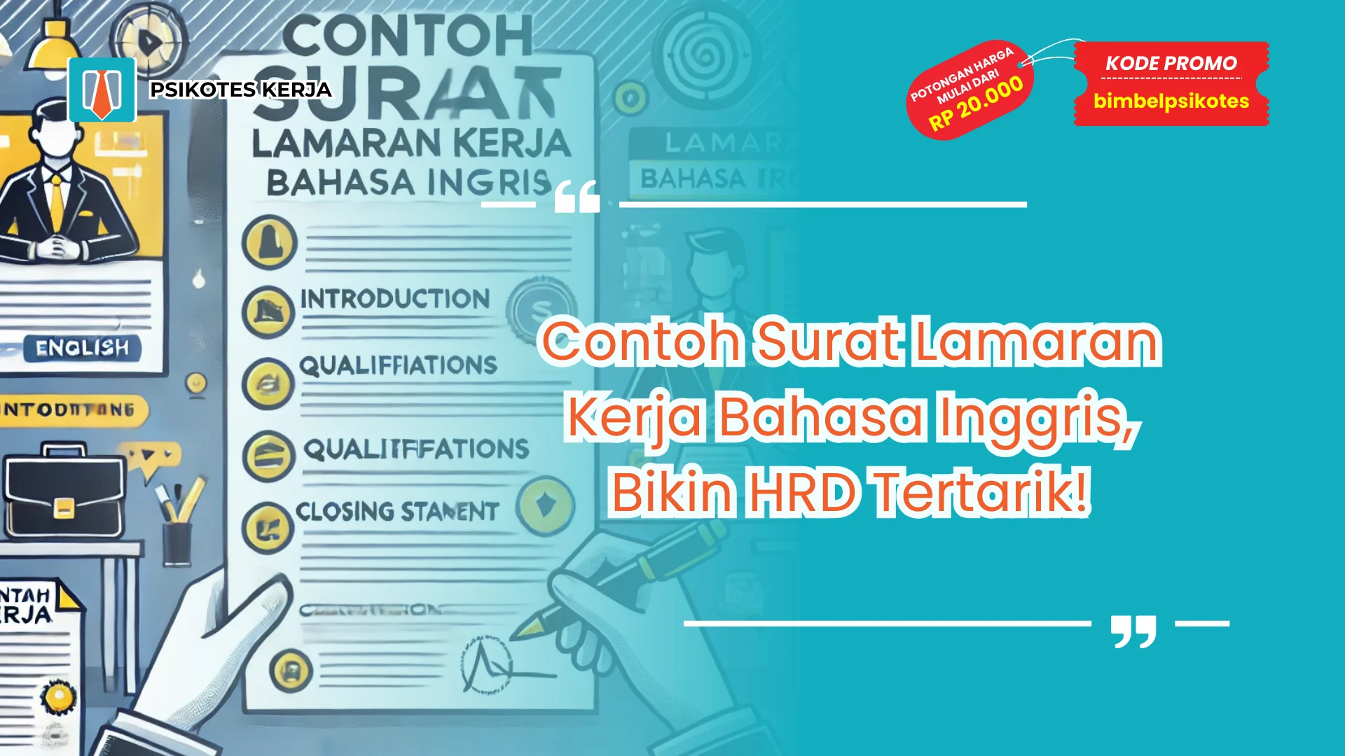 Contoh Surat Lamaran Kerja