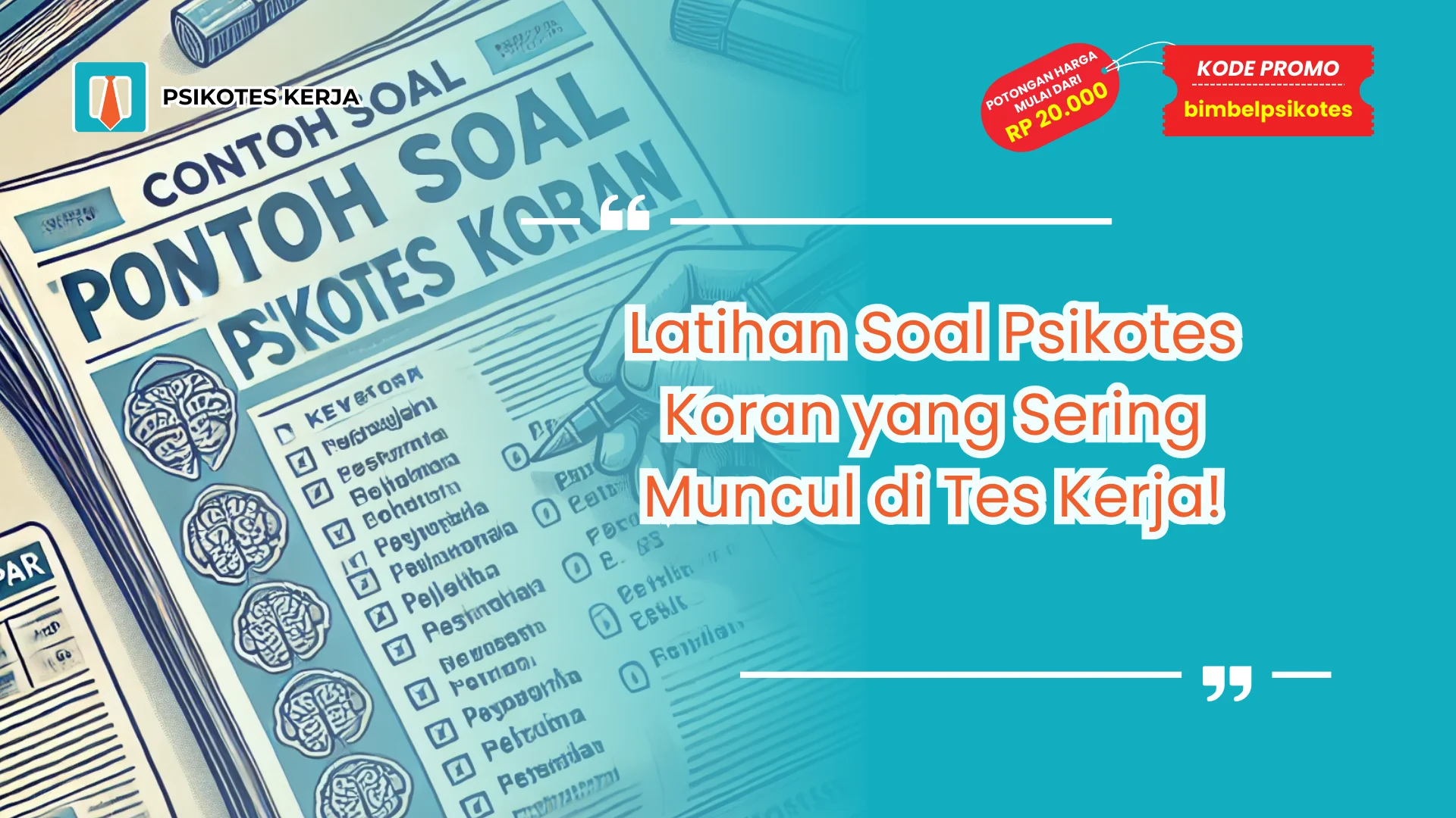 Contoh Soal Psikotes