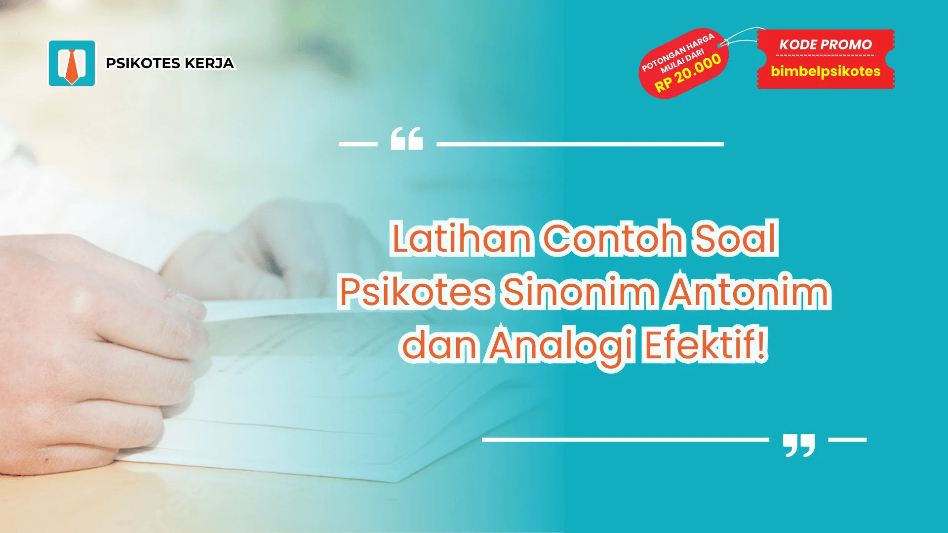 Contoh Soal Psikotes Quantum