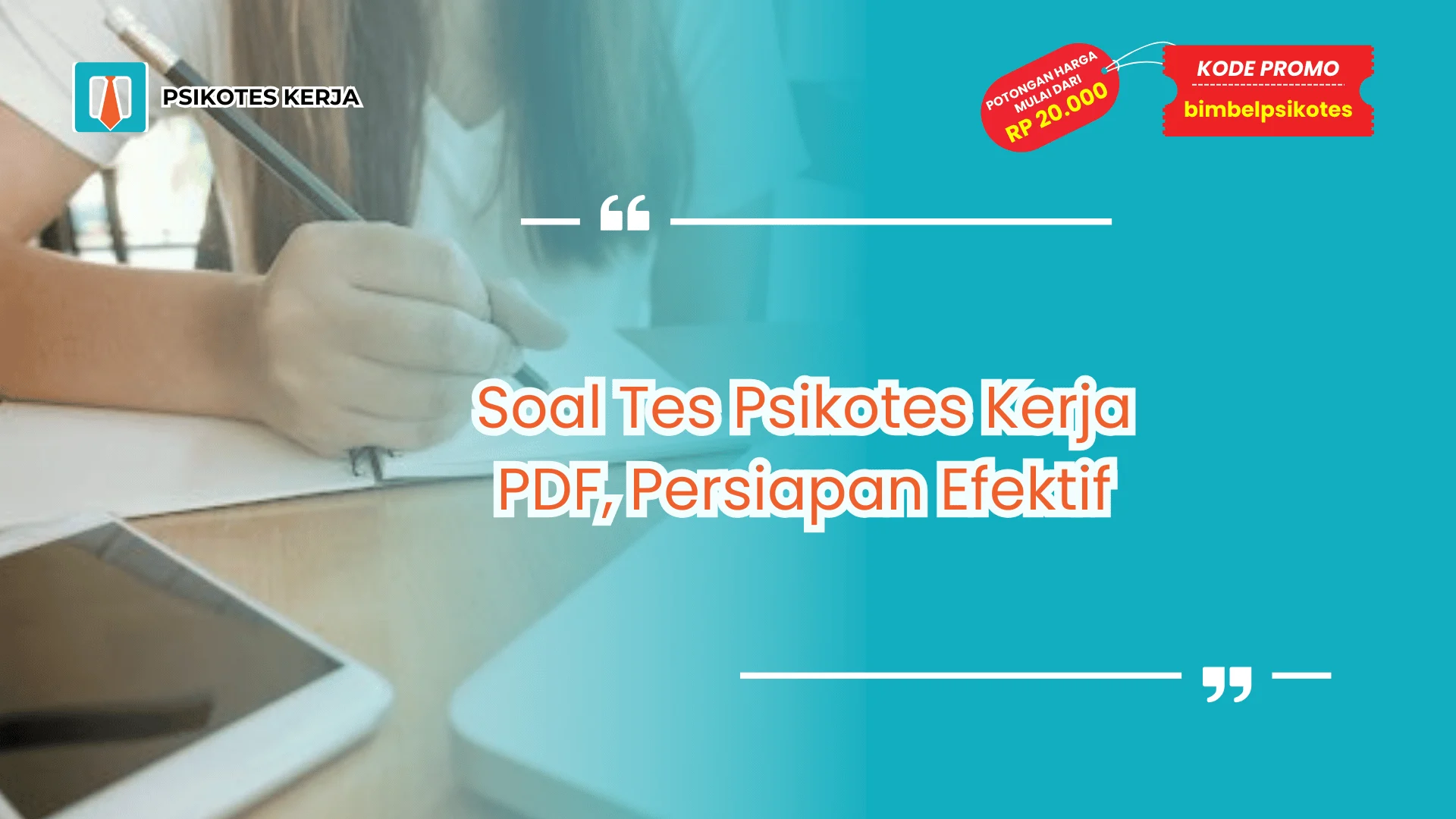 Soal Tes Psikotes Kerja PDF