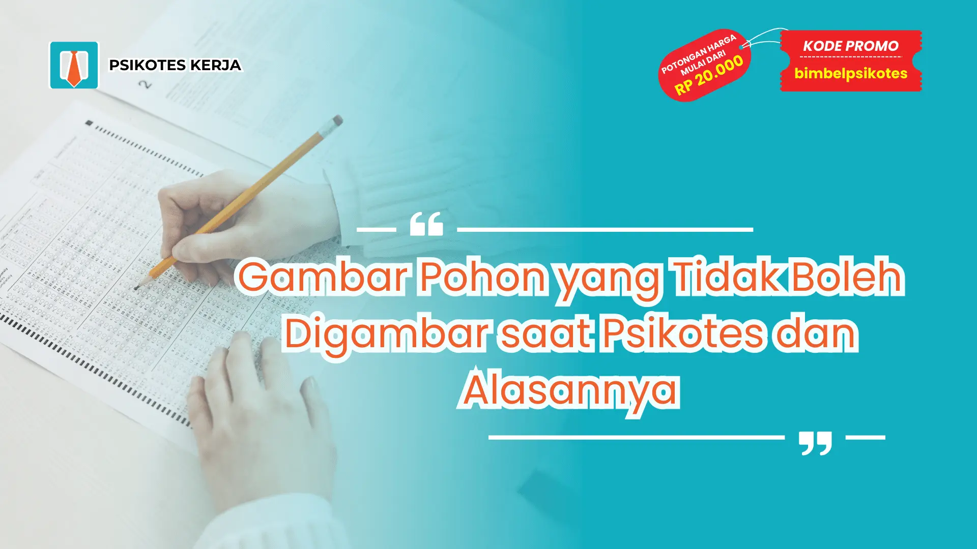 Gambar Pohon yang Tidak Boleh Digambar saat Psikotes
