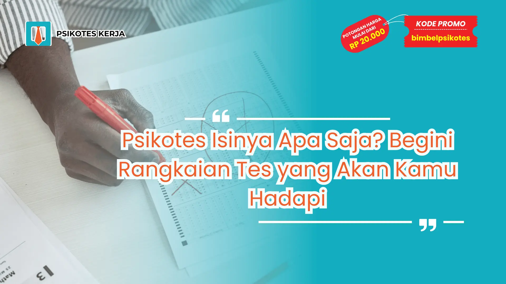 Psikotes isinya apa saja