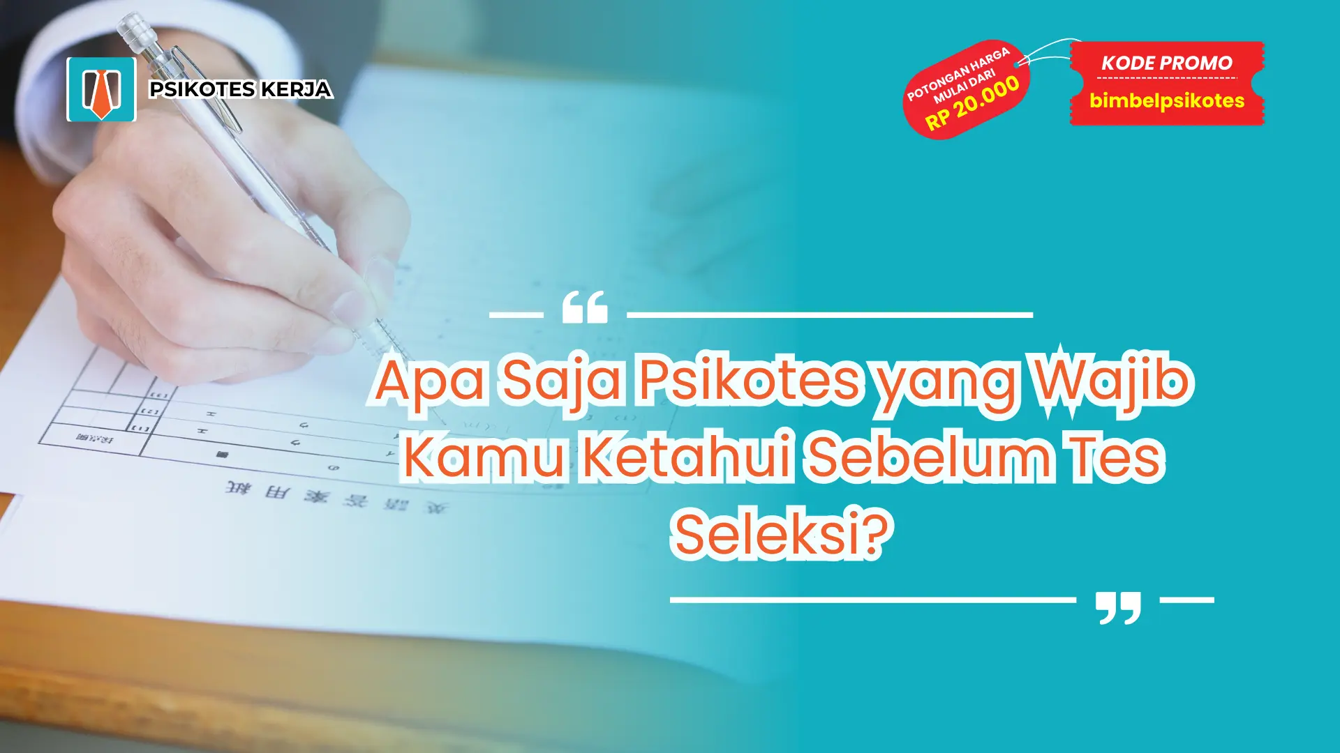 Apa Saja Psikotes
