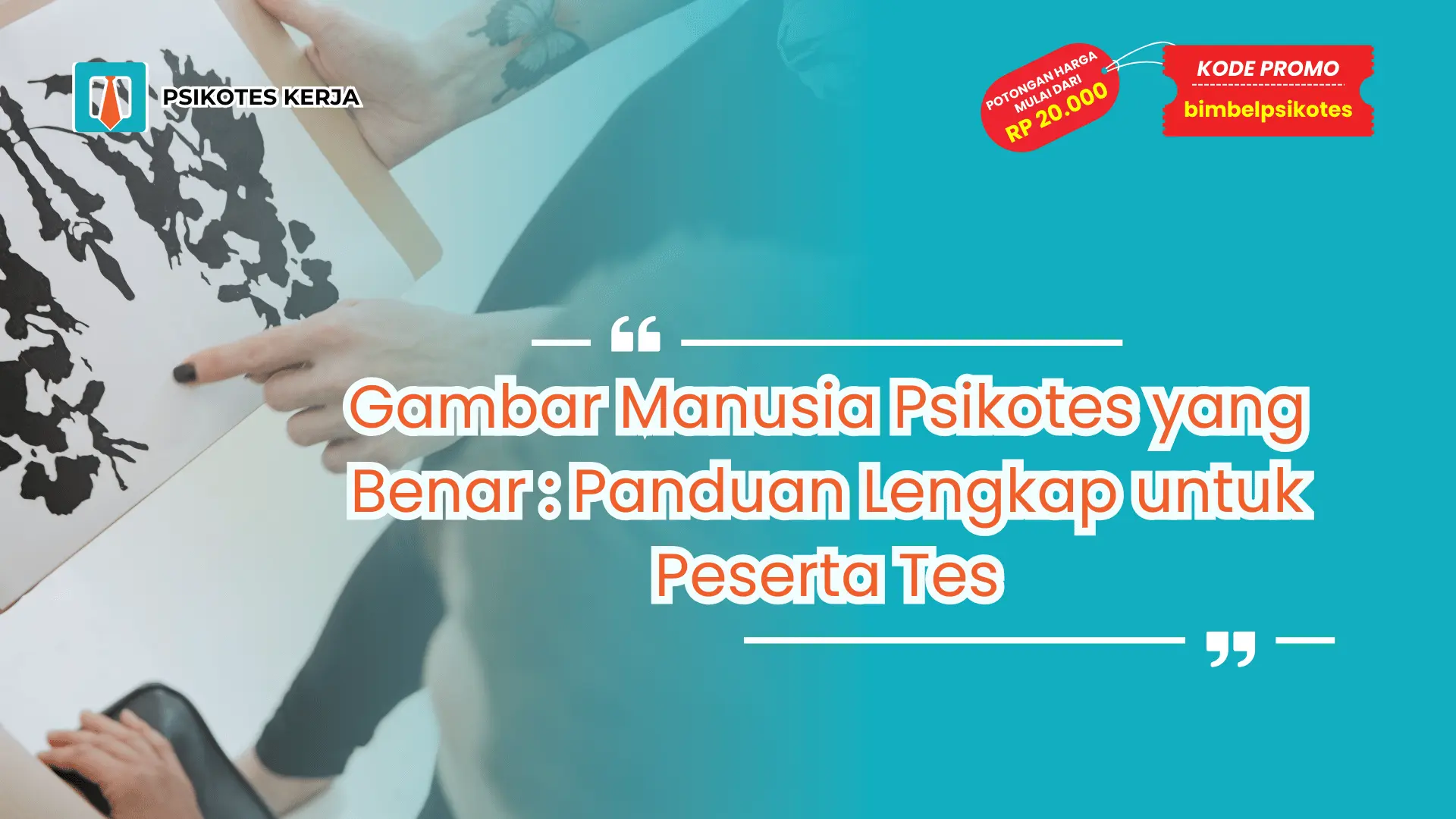 Gambar manusia psikotes yang benar