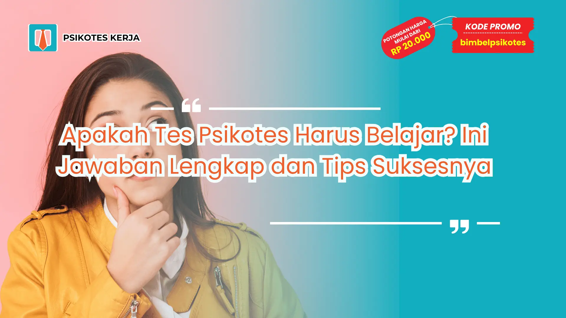 Apakah tes psikotes harus belajar