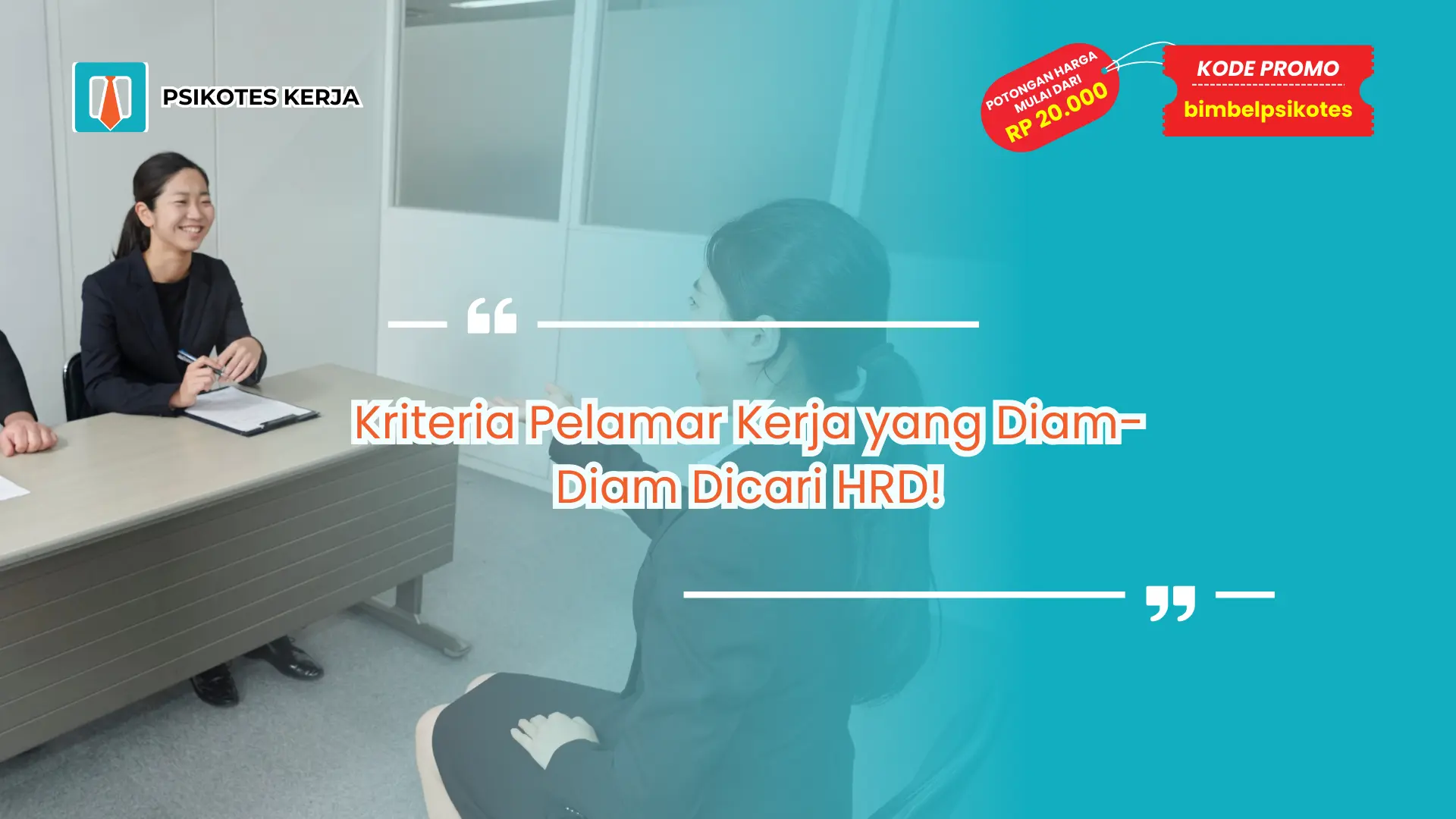 Kriteria Pelamar Kerja