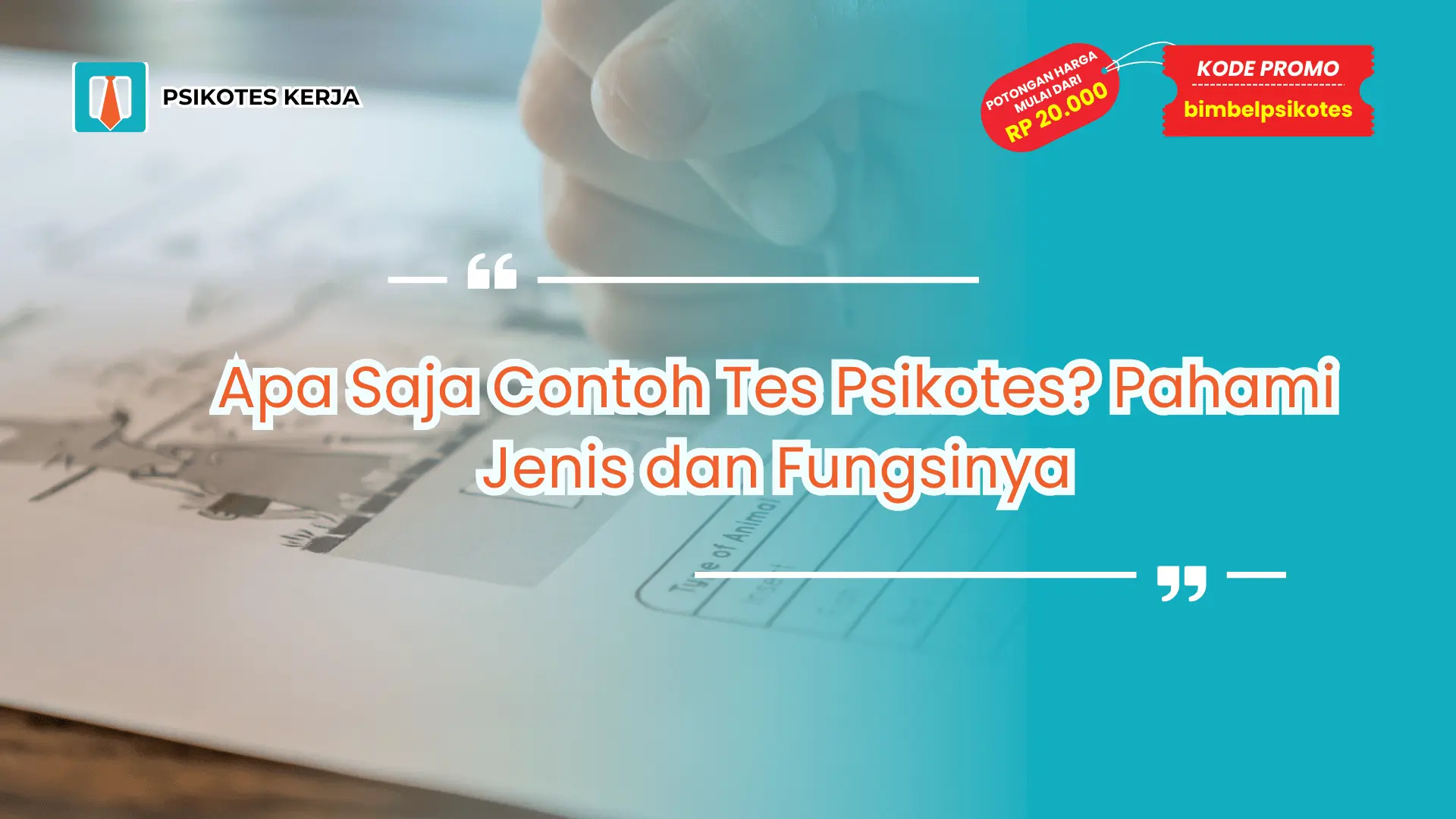 apa saja contoh tes psikotes