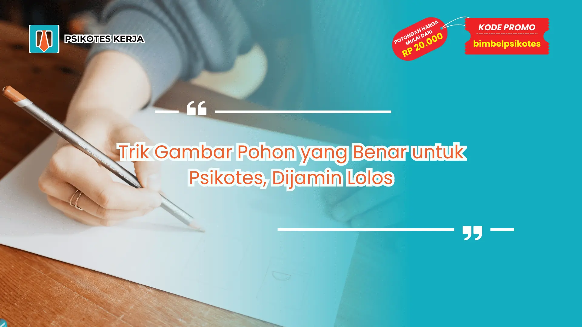 Gambar Pohon yang Benar untuk Psikotes