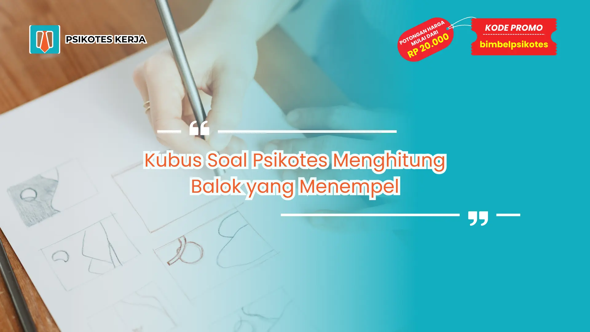 Kubus Soal Psikotes Menghitung Balok yang Menempel