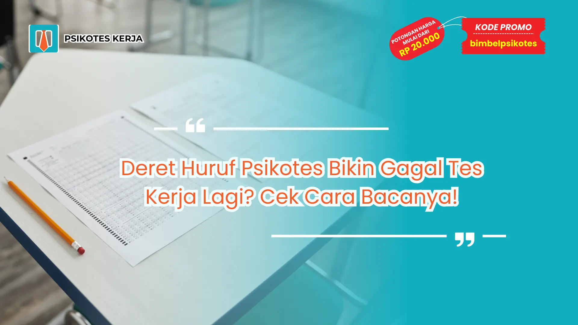 Deret Huruf Psikotes