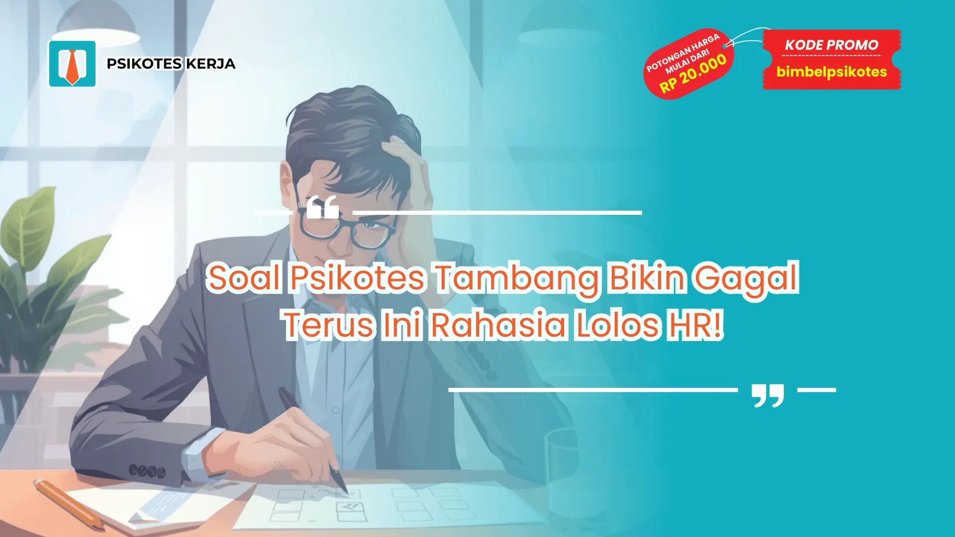 soal psikotes tambang