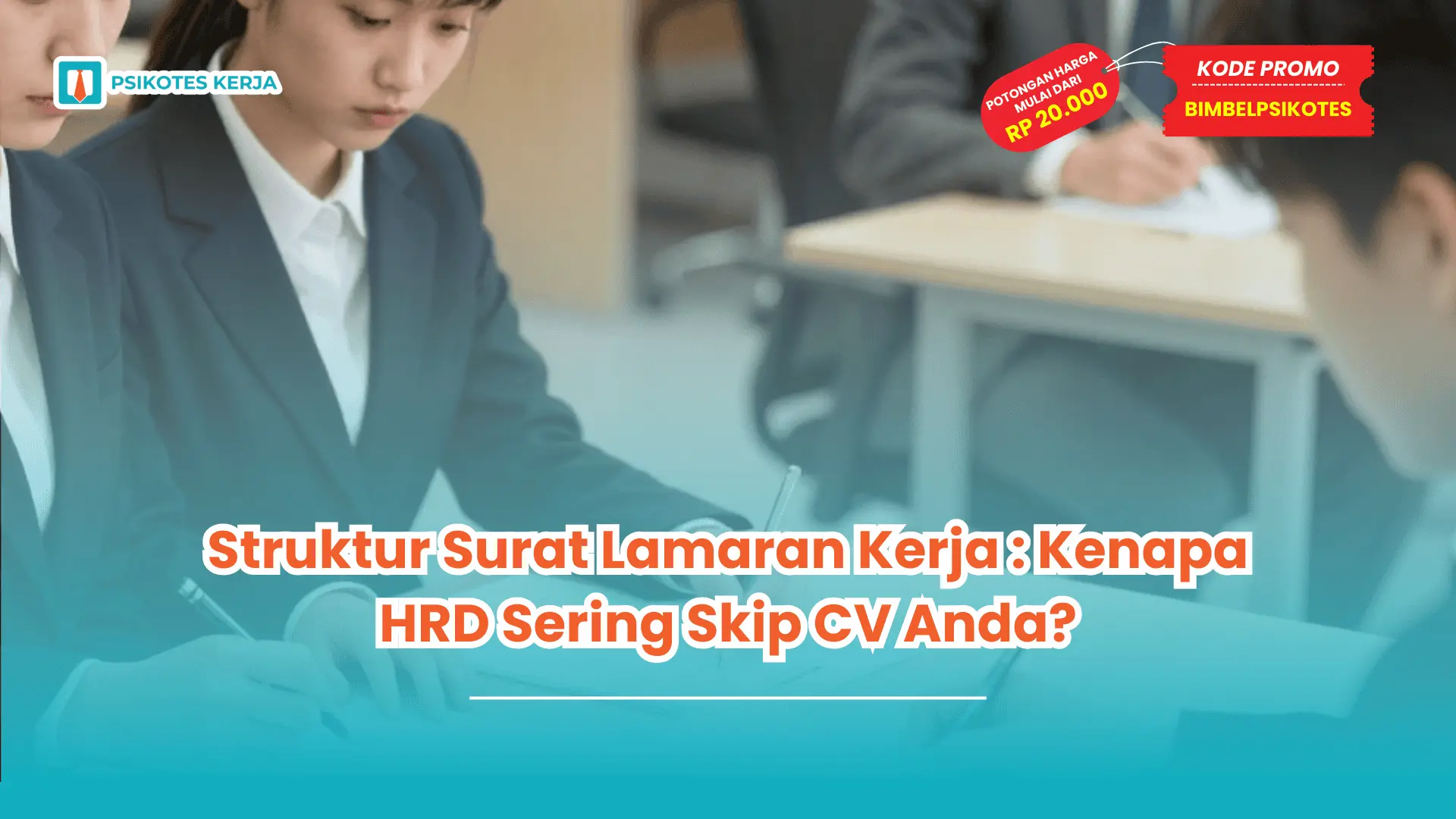 Struktur surat lamaran kerja