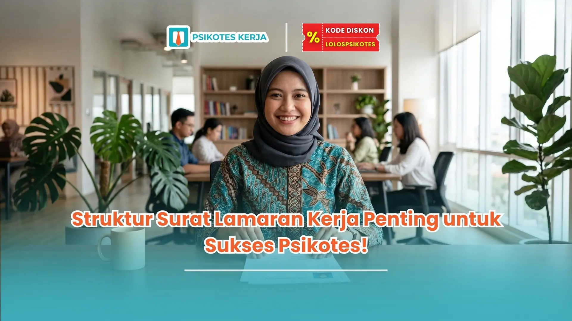 struktur surat lamaran kerja