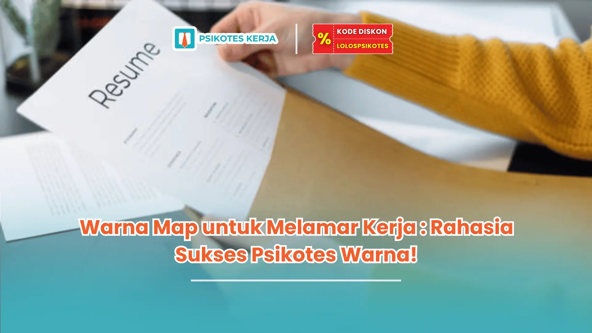 warna map untuk melamar kerja