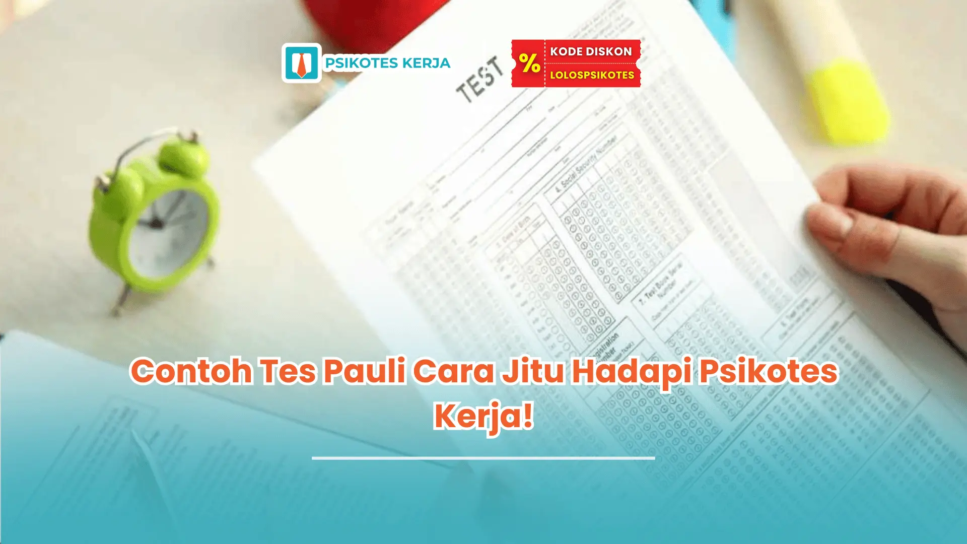 contoh tes pauli