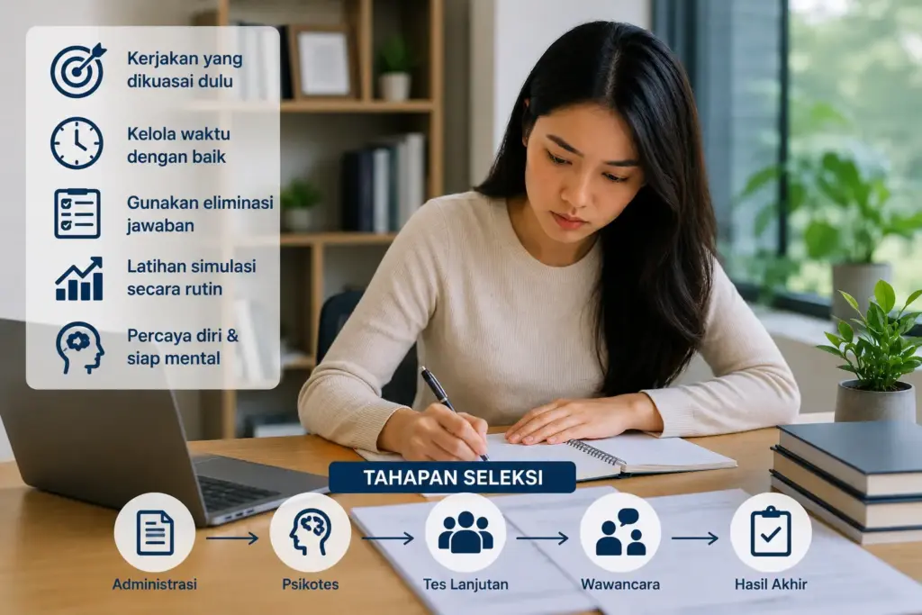 5. Strategi Lolos Psikotes dan Setiap Tahapan Seleksi