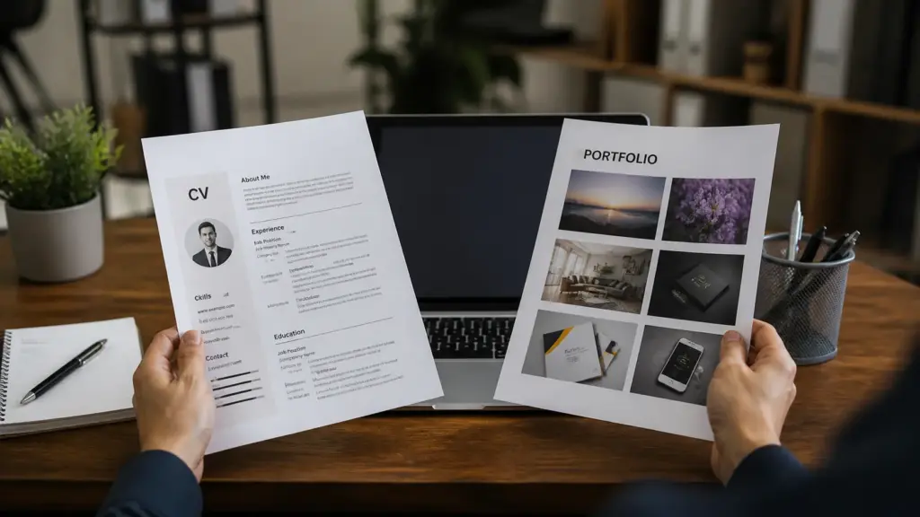 Pemahaman Perbedaan CV dan Portofolio Secara Mendalam