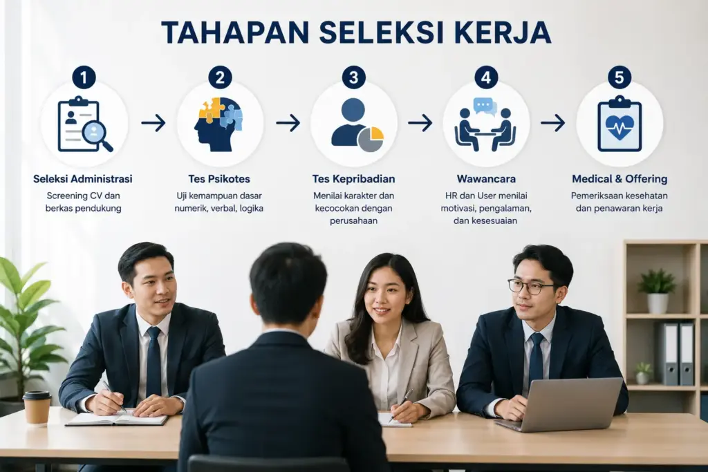 2. Menyelami Tahapan Seleksi Kerja Secara Sistematis