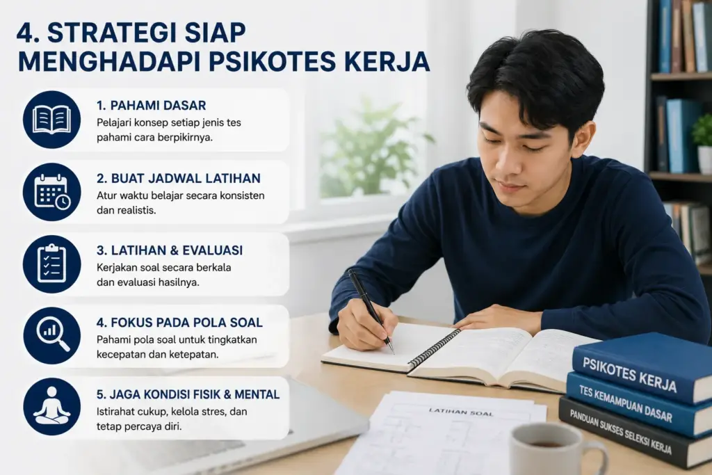 4. Strategi Siap Menghadapi Psikotes Kerja