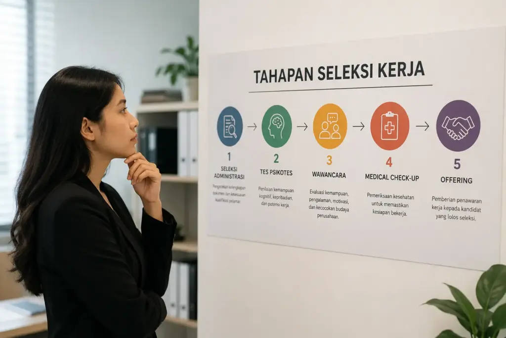 1. Proses Tahapan Seleksi Kerja yang Harus Dilalui
