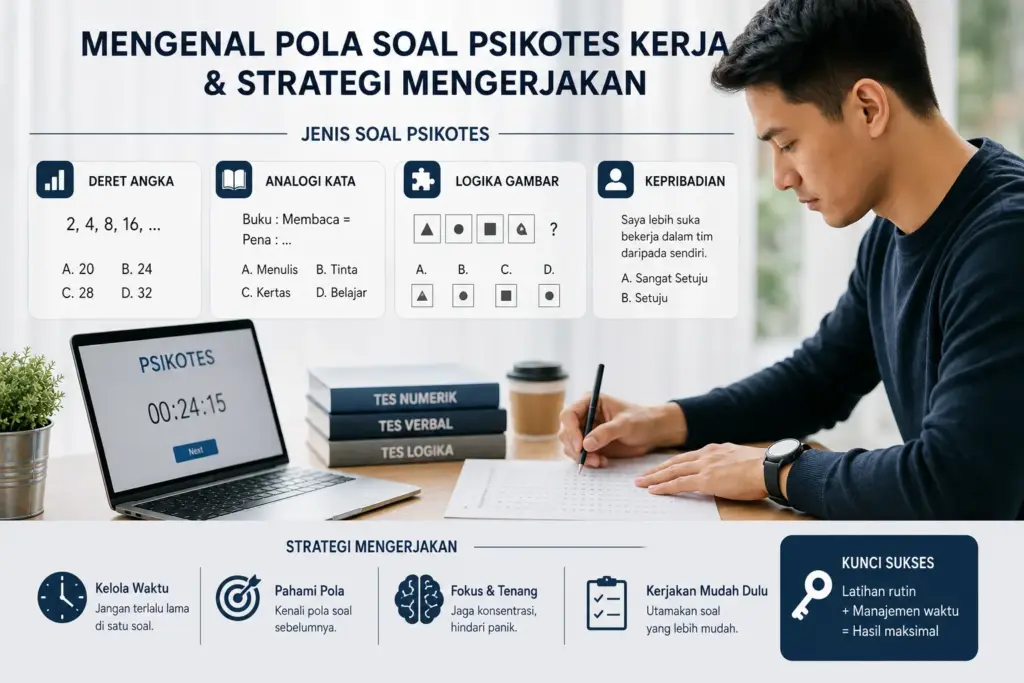 4. Mengenal Pola Soal Psikotes Kerja dan Strategi Mengerjakan
