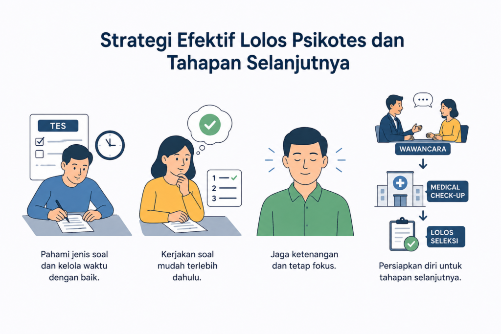 5. Strategi Efektif Lolos Psikotes dan Tahapan Selanjutnya