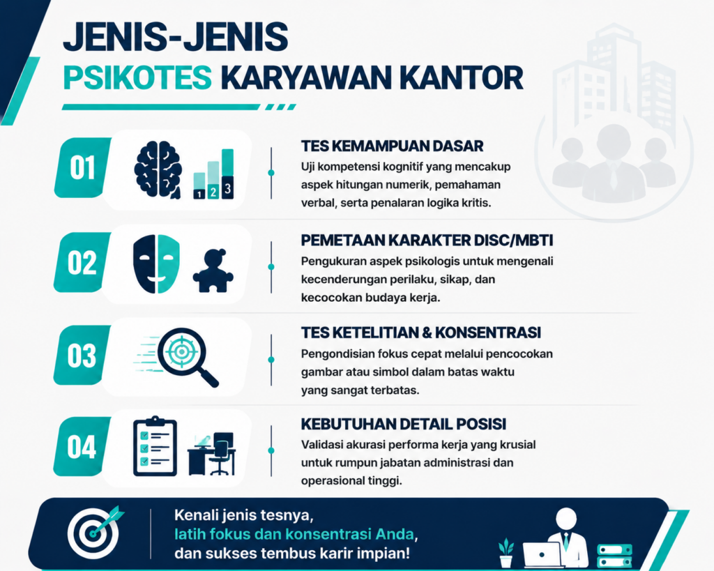 2. Jenis-Jenis Psikotes Karyawan Kantor