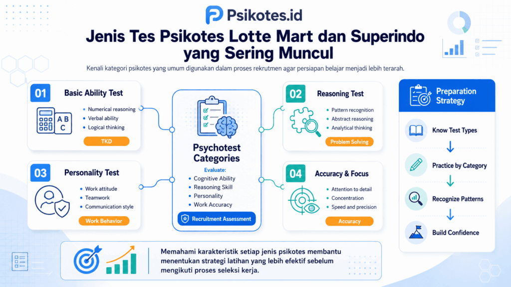 psikotes lotte mart dan superindo
