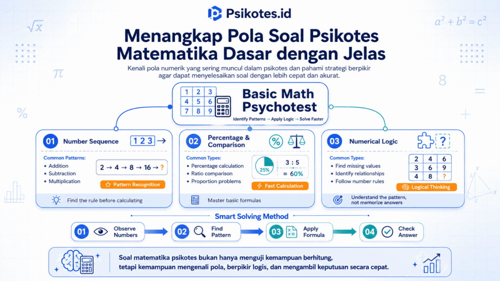 soal psikotes matematika dasar dan penjelasannya