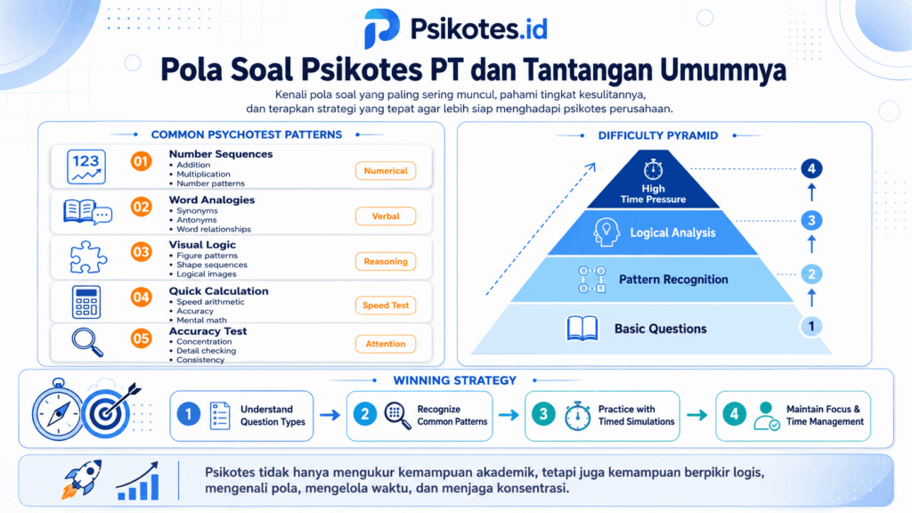 psikotes pt biasanya apa saja
