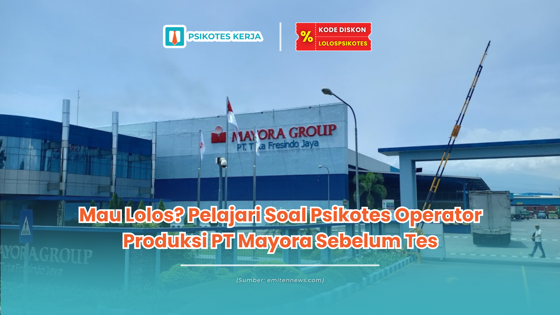 soal psikotes operator produksi pt mayora