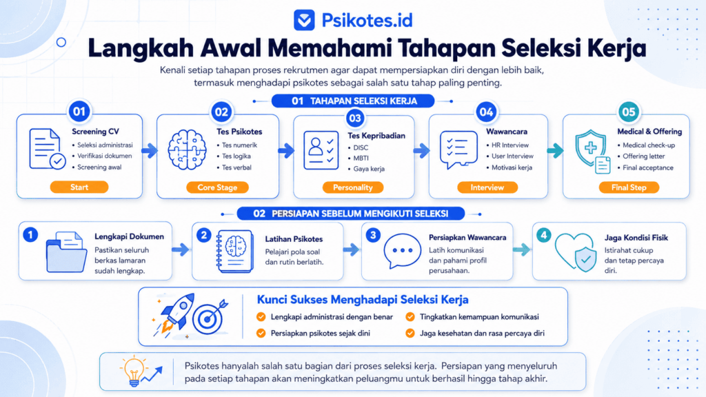 apa saja tes psikotes untuk kerja