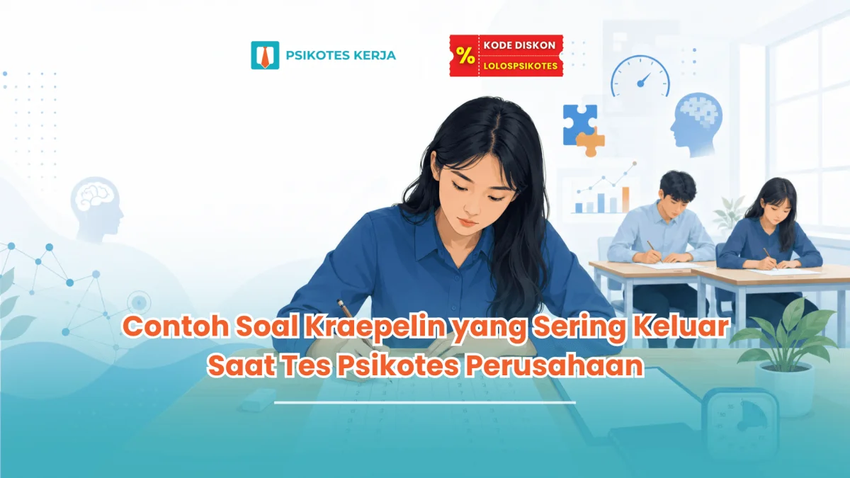 contoh soal kraepelin