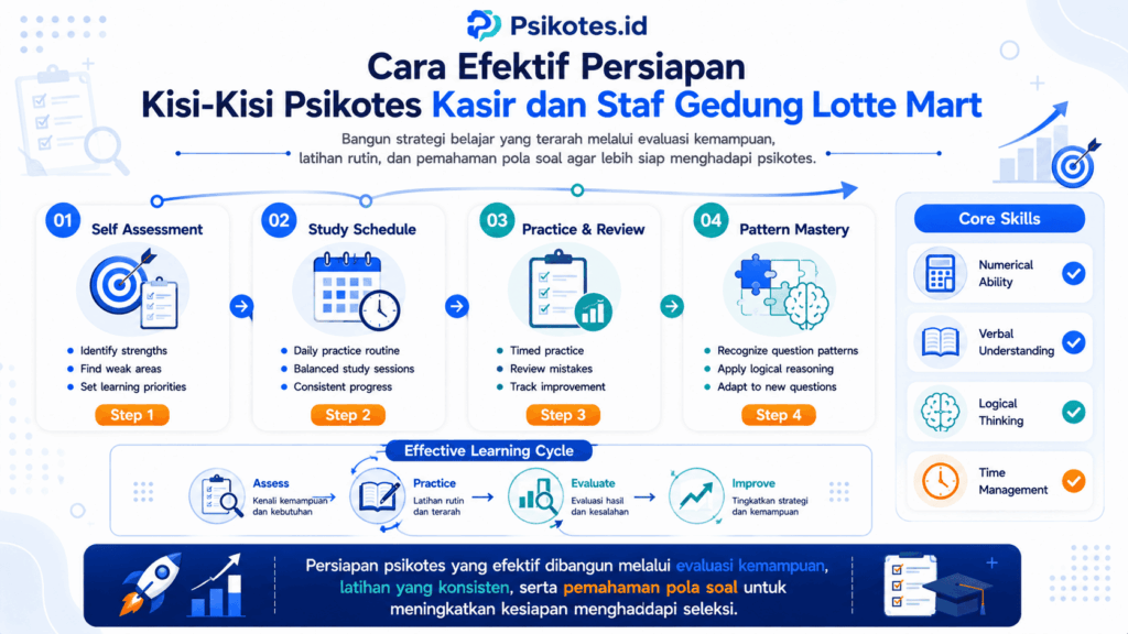 kisi kisi psikotes kasir dan staf gedung lotte mart