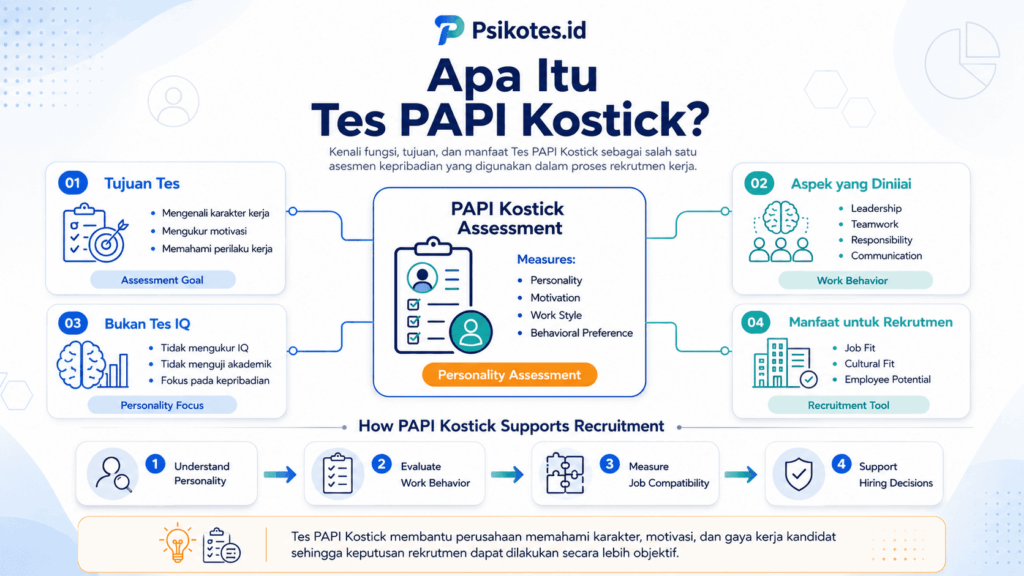 cara jawab tes PAPI kostick