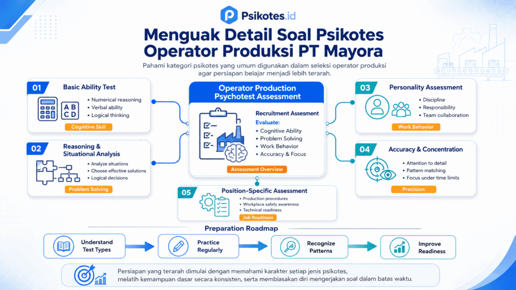 soal psikotes operator produksi pt mayora
