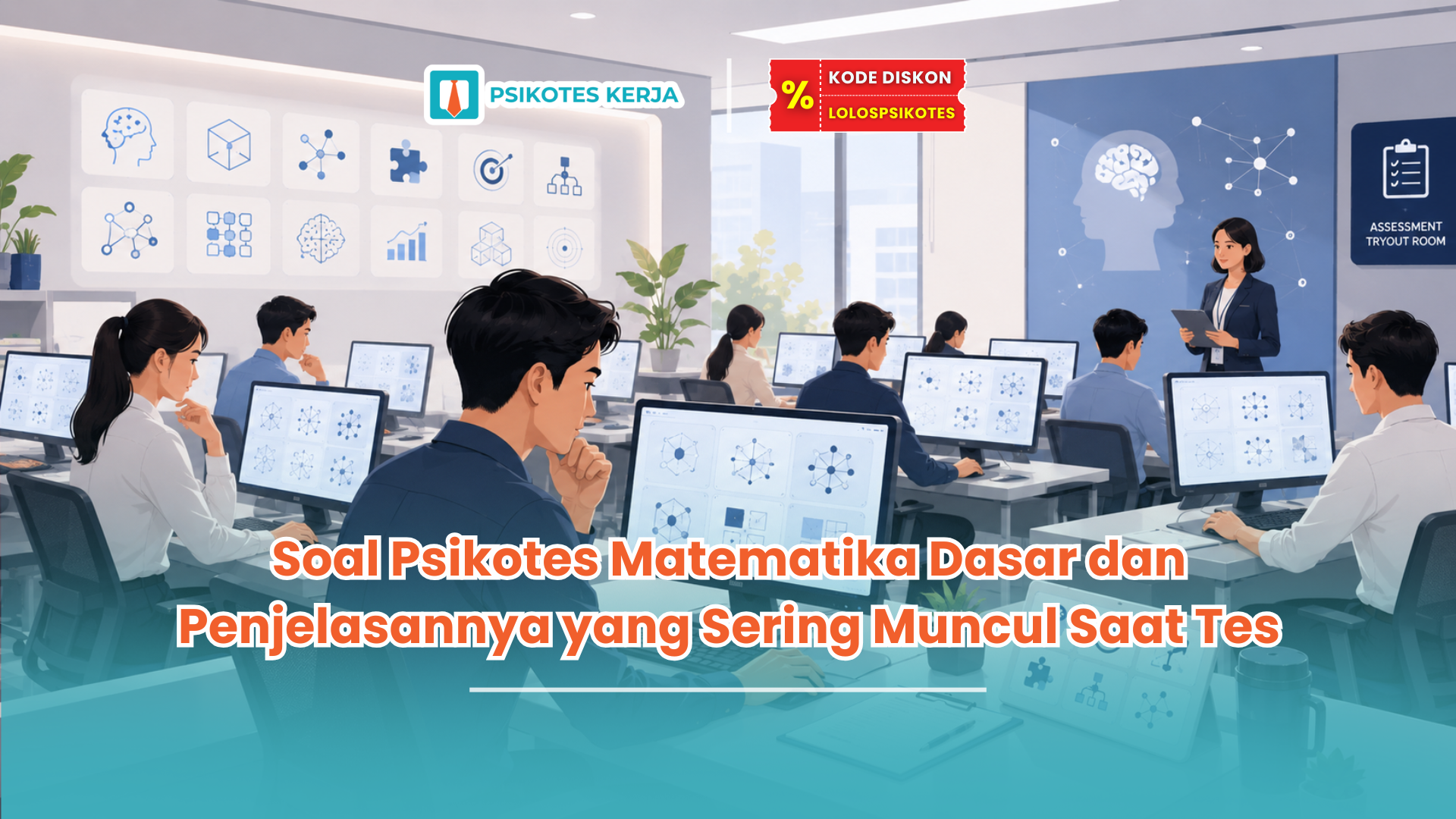 soal psikotes matematika dasar dan penjelasannya