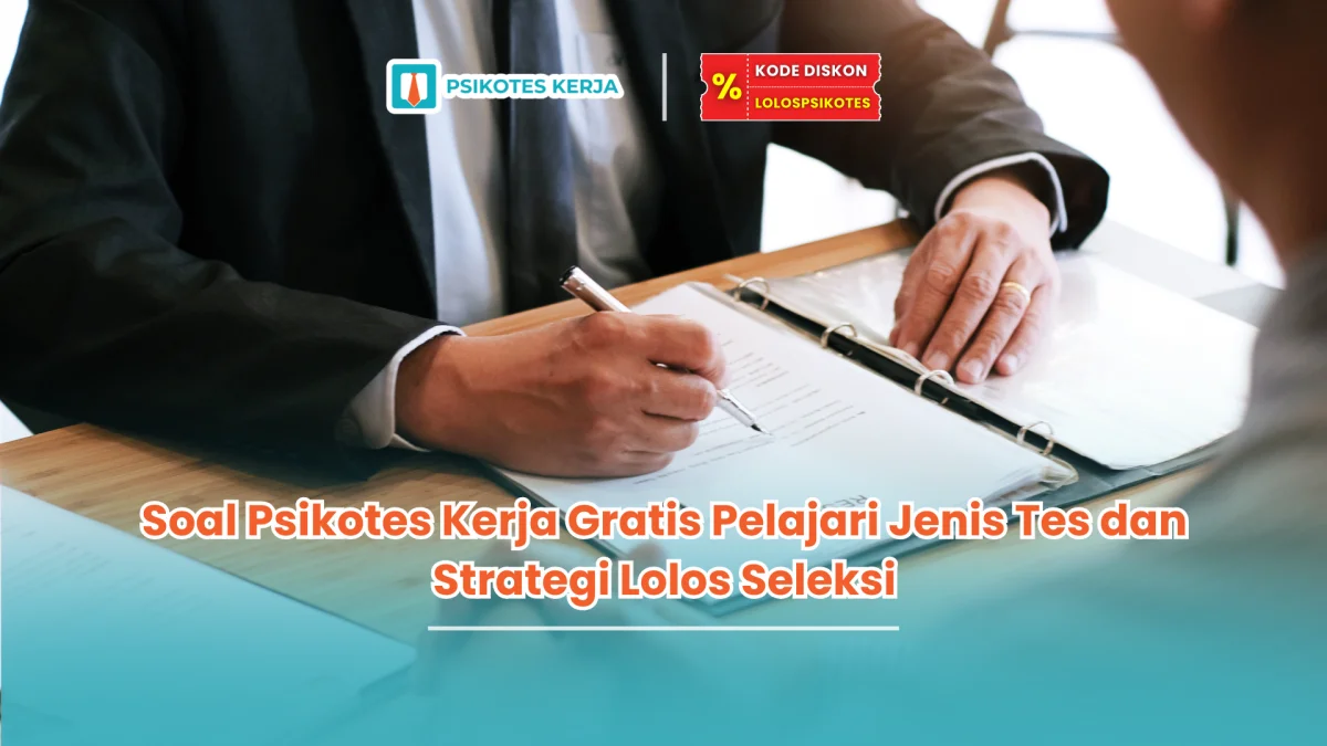 soal psikotes kerja gratis