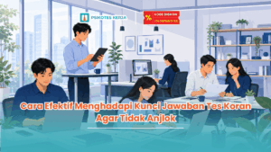 kunci jawaban tes koran agar tidak anjlok