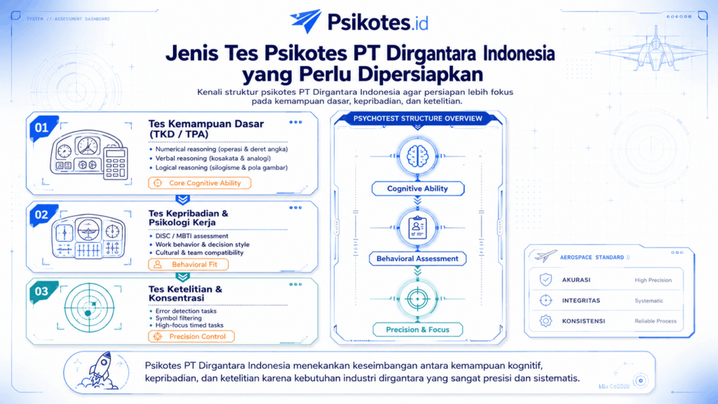 psikotes pt dirgantara indonesia