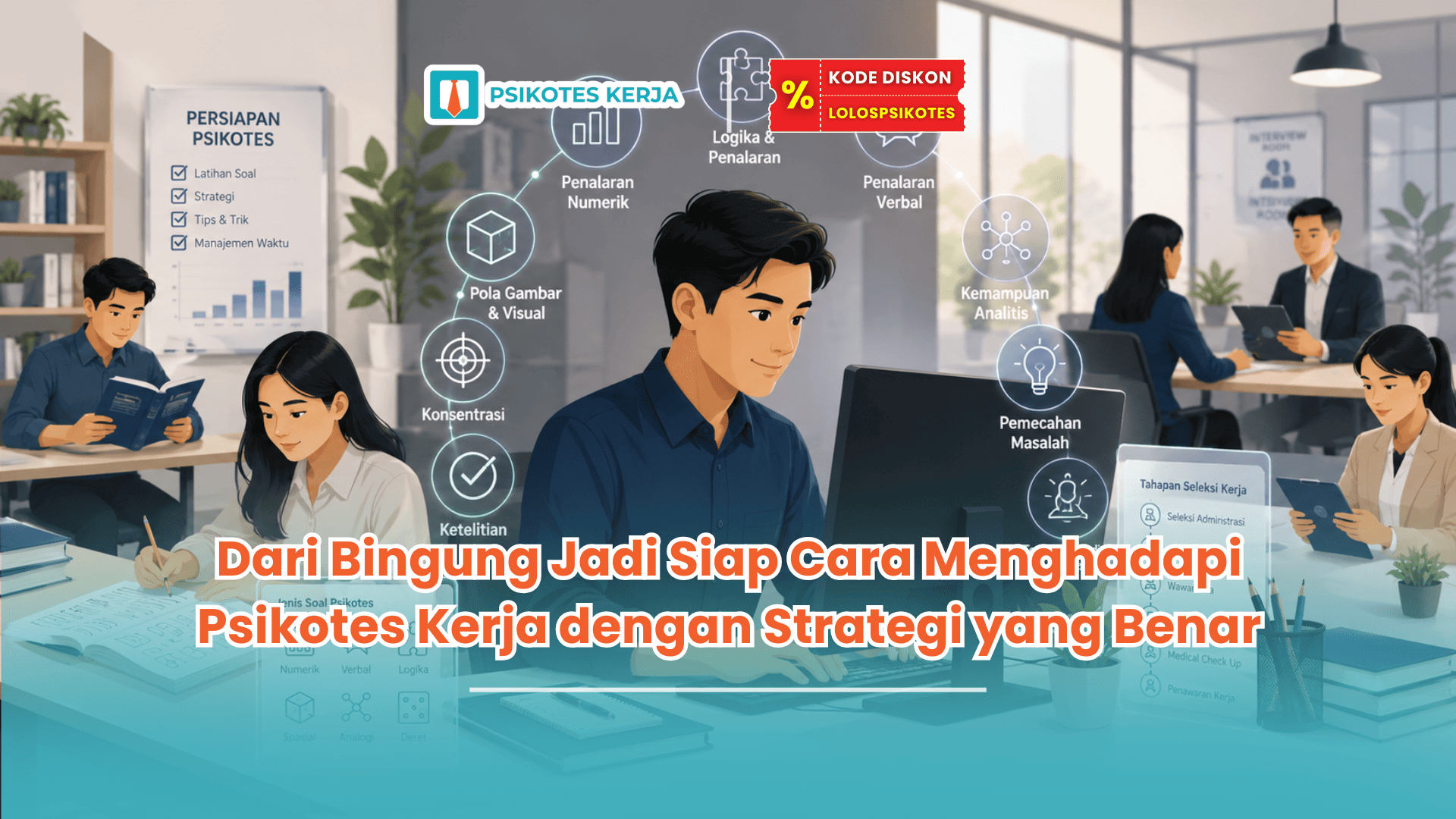 apa saja tes psikotes untuk kerja