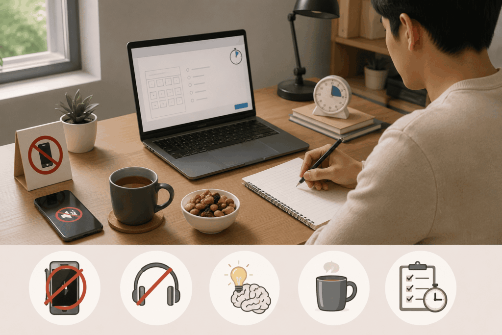 Cara mengatasi mata lelah saat tes koran Pauli Kraepelin online