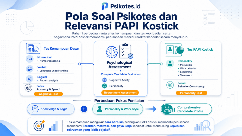 cara jawab tes PAPI kostick