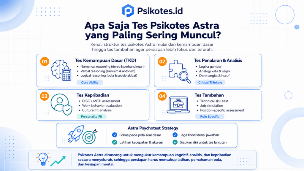 apa saja tes psikotes astra