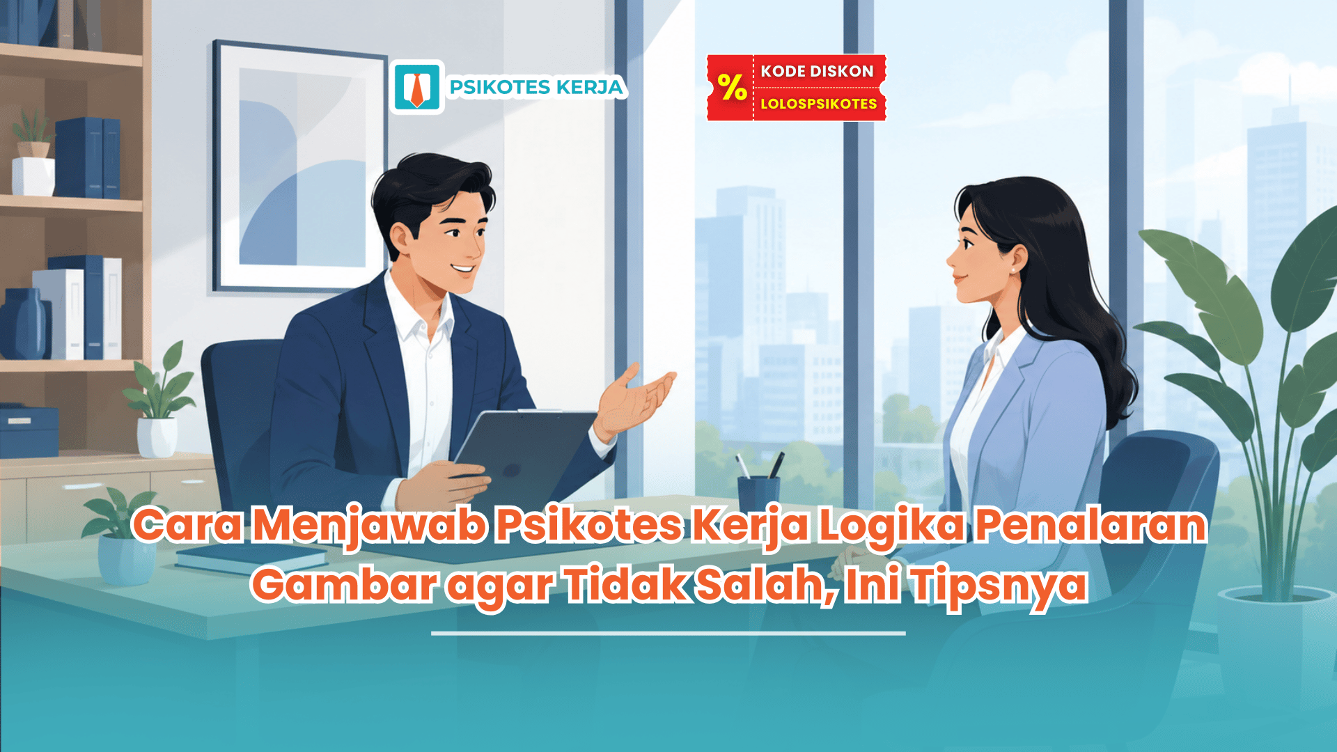 cara menjawab psikotes kerja logika penalaran gambar