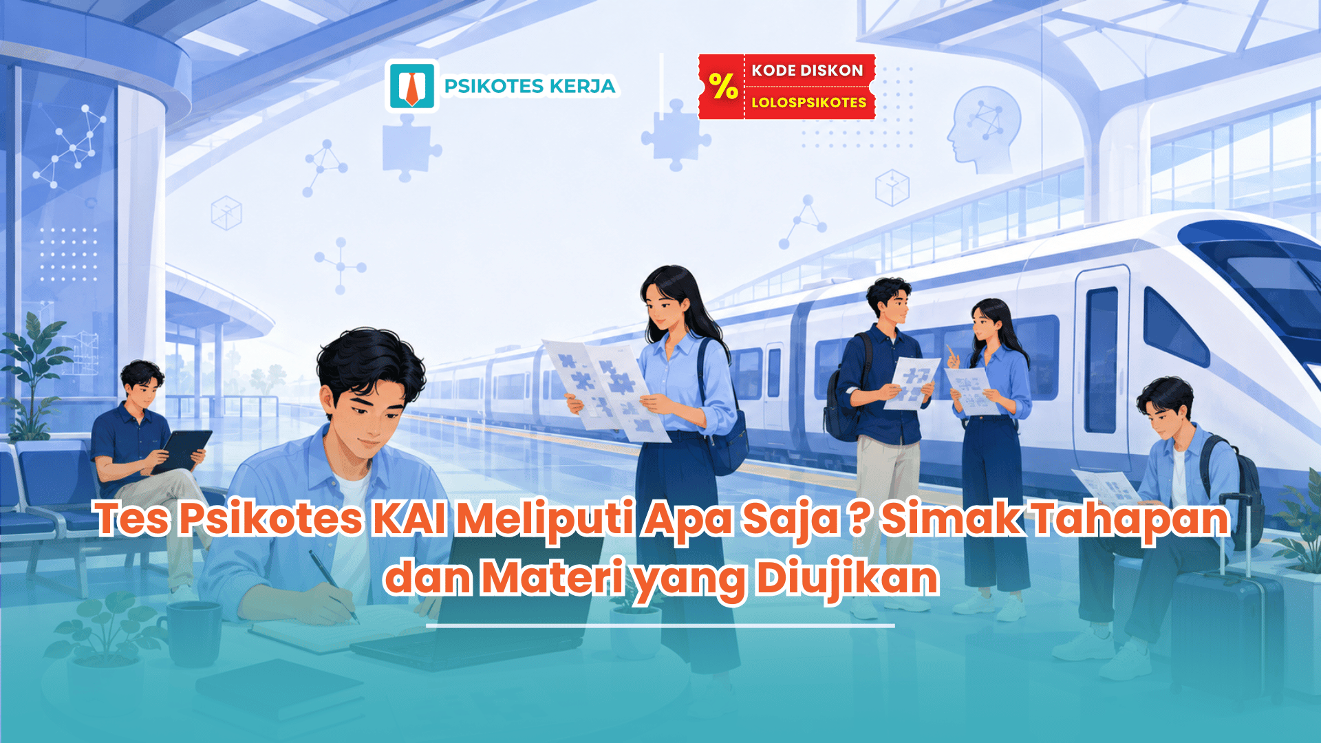 Tes psikotes KAI meliputi apa saja