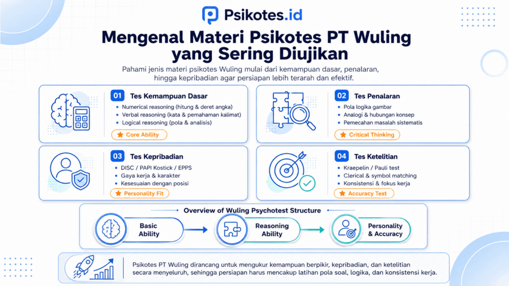 psikotes pt wuling