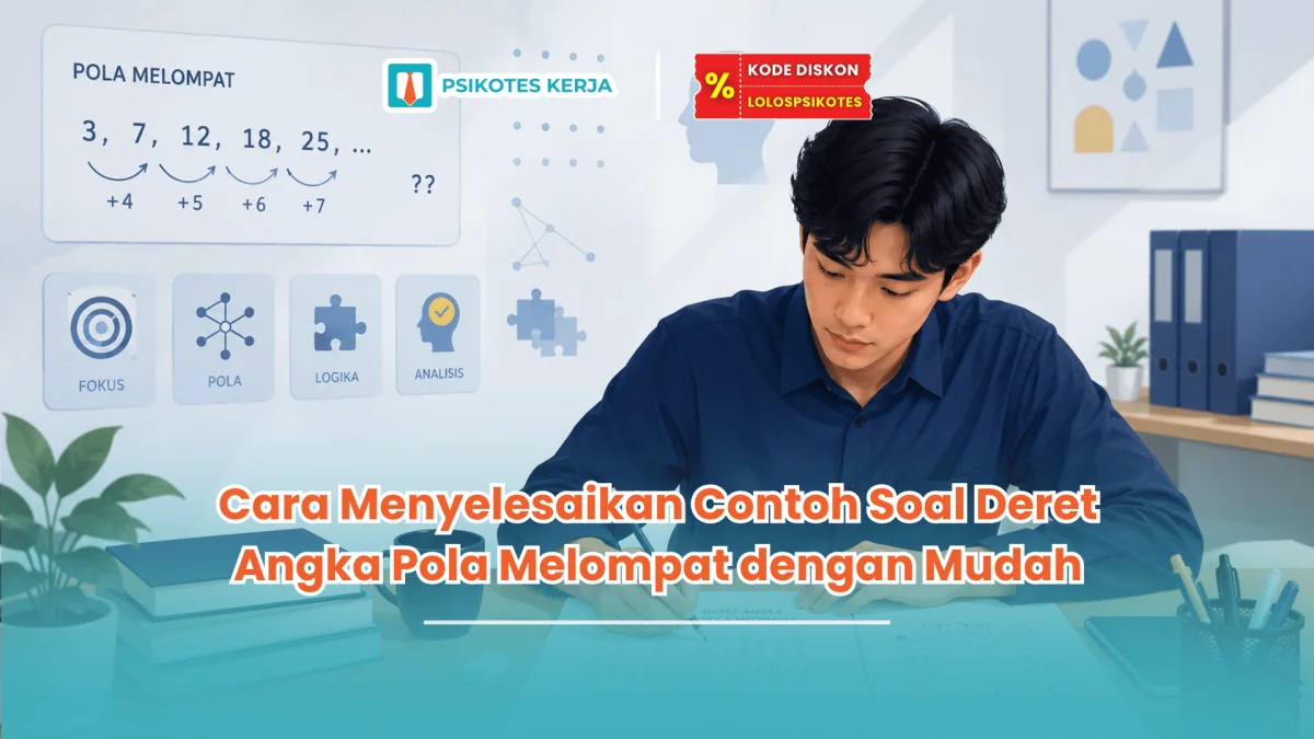 contoh soal deret angka pola melompat